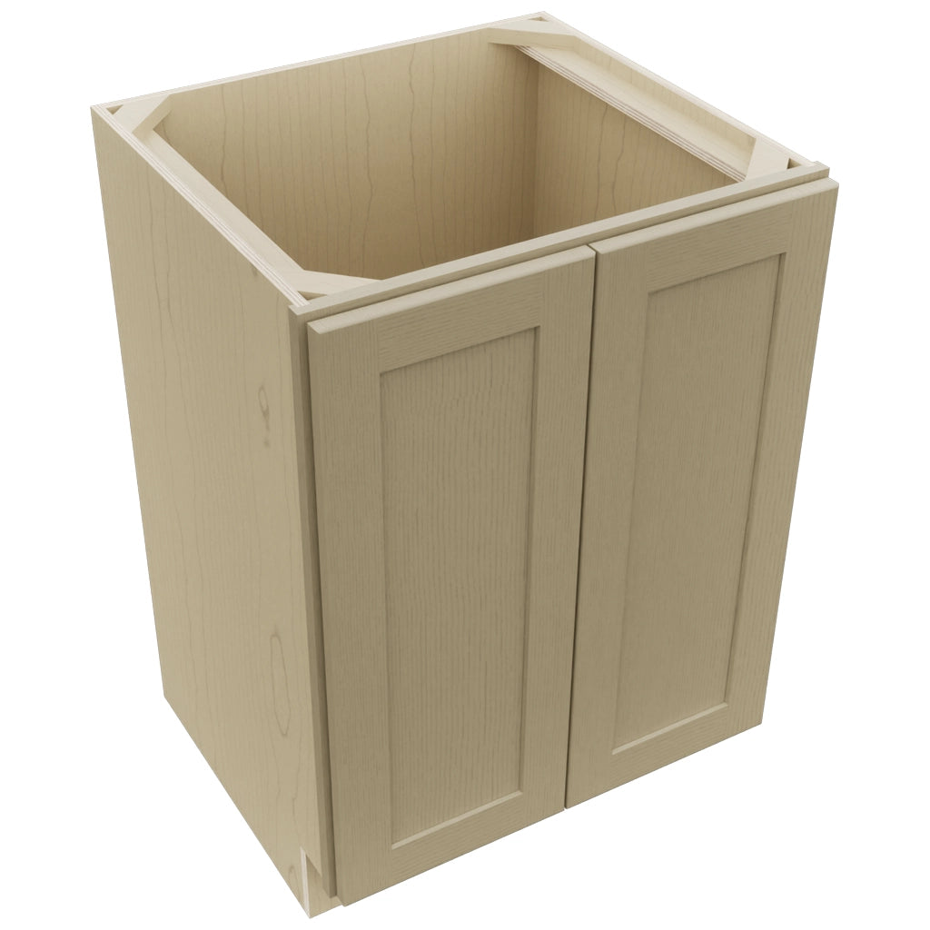 Fabuwood Galaxy Desert Oak VB24FD Vanity Base Full Height Cabinet, Top View
