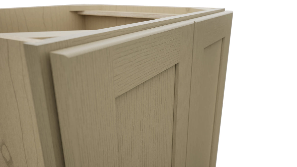 Fabuwood Galaxy Desert Oak VB24FD Vanity Base Full Height Cabinet, Detail View