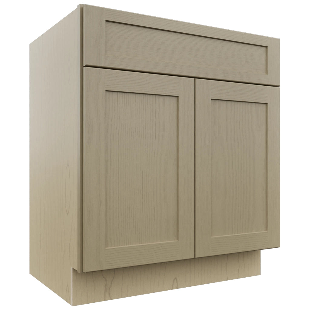 Fabuwood Galaxy Desert Oak VB30-34 Vanity Base Standard Cabinet, Front View