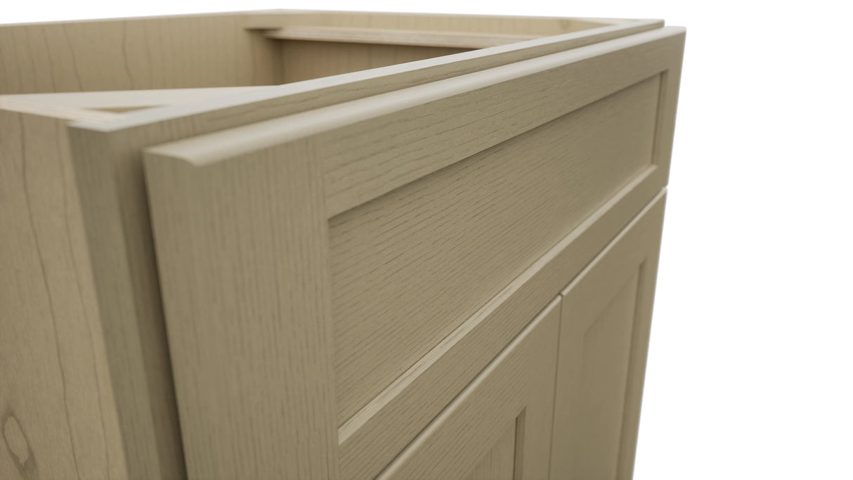 Fabuwood Galaxy Desert Oak VSB27-34 Vanity Sink Cabinet, Detail View