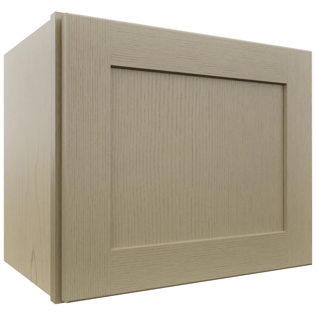 Fabuwood Galaxy Desert Oak W1815 Wall Standard Cabinet, Front View
