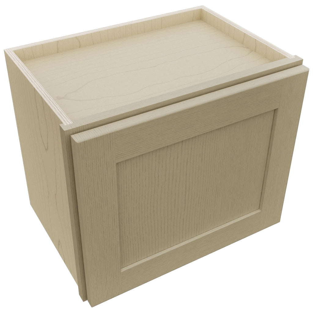 Fabuwood Galaxy Desert Oak W1815 Wall Standard Cabinet, Top View
