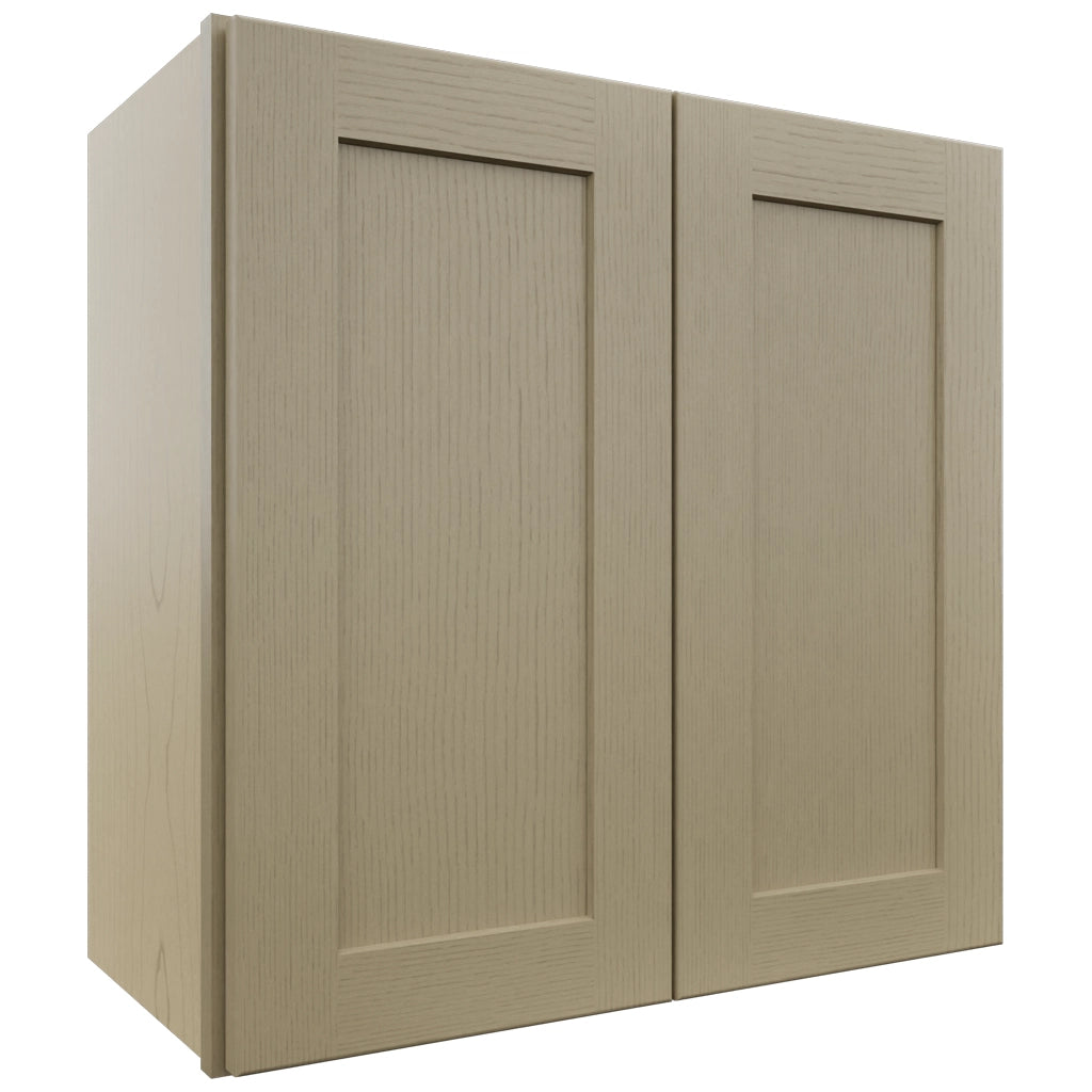 Fabuwood Galaxy Desert Oak W2424 Wall Standard Cabinet, Front View