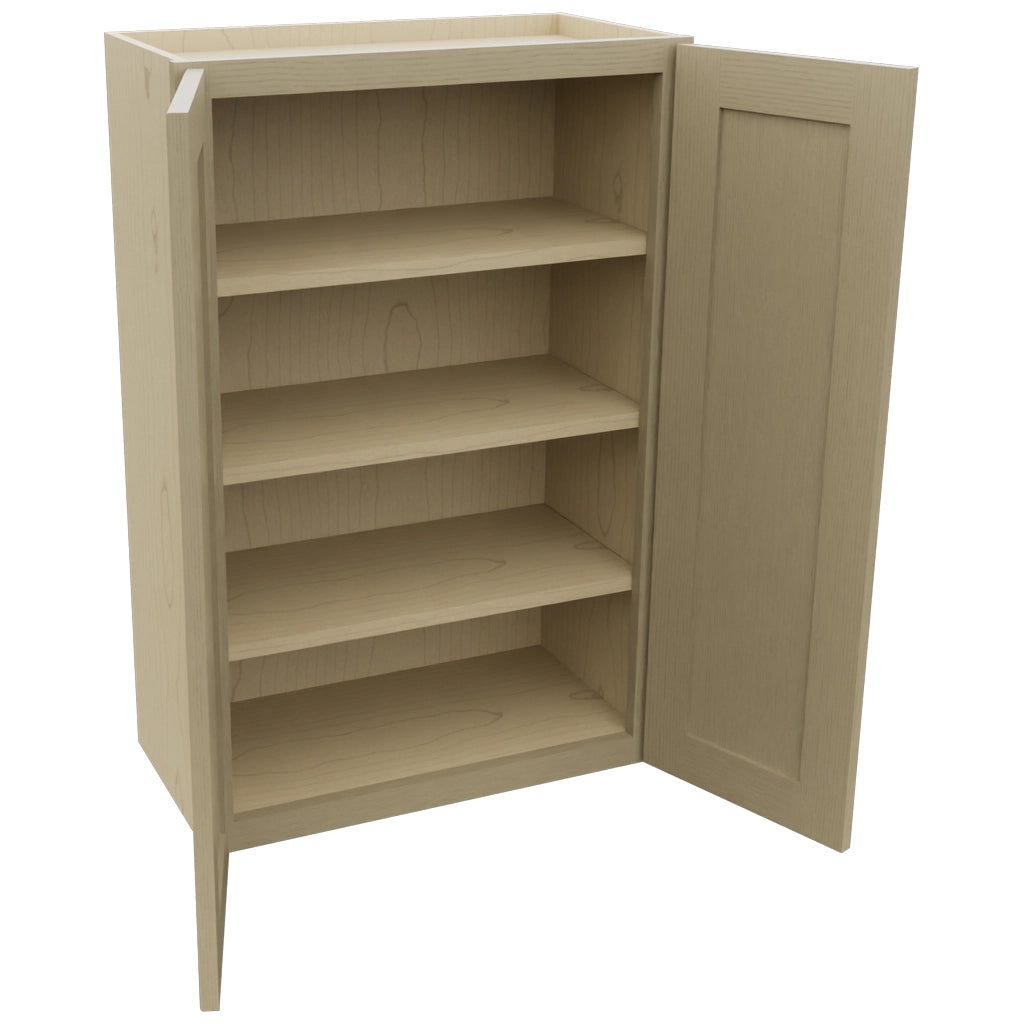Fabuwood Galaxy Desert Oak W2436 Wall Standard Cabinet, Open View