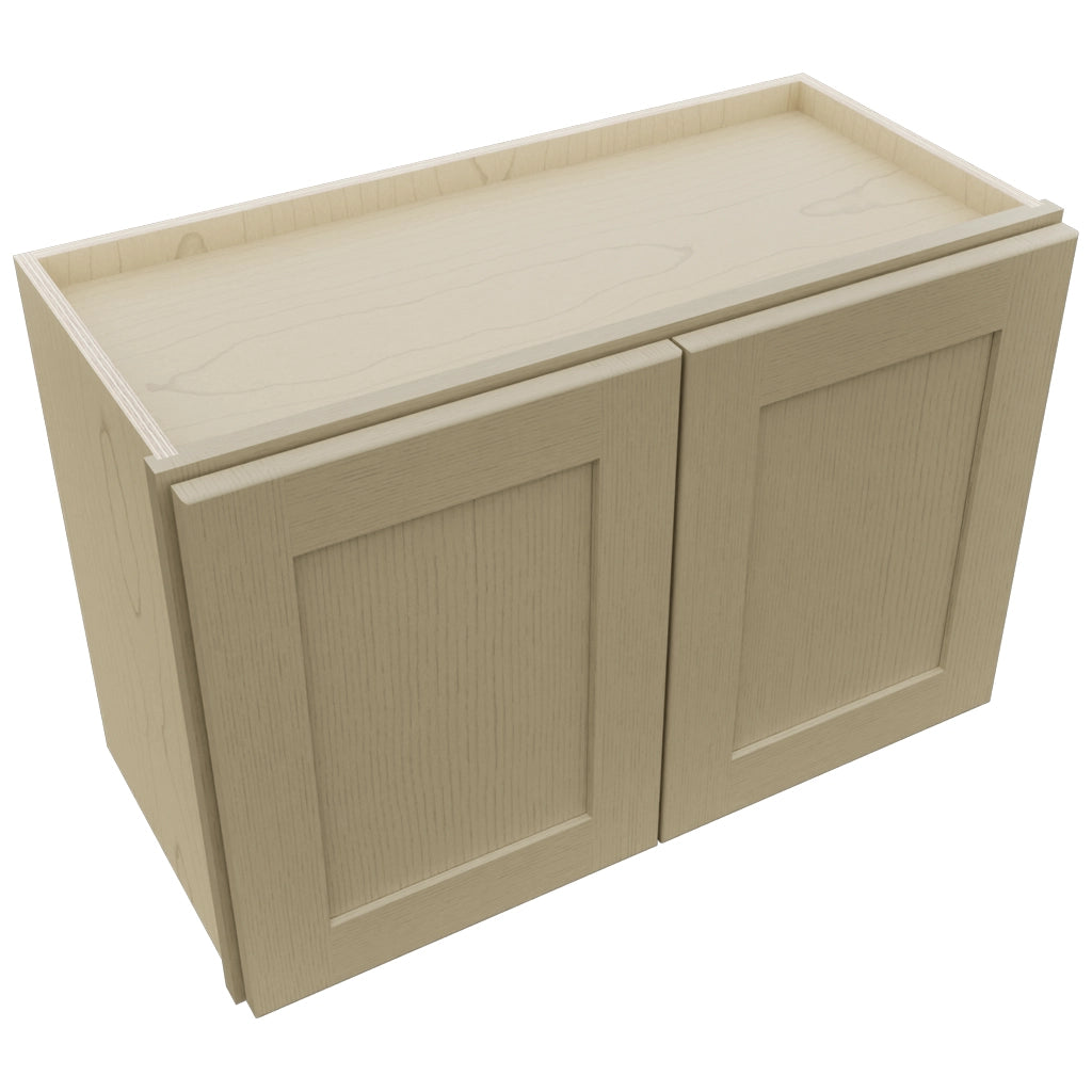 Fabuwood Galaxy Desert Oak W2718 Wall Standard Cabinet, Top View