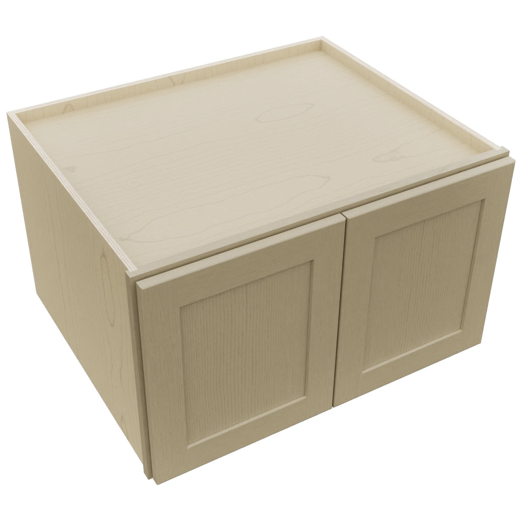 Fabuwood Galaxy Desert Oak W301824 Wall Deep Cabinet, Top View