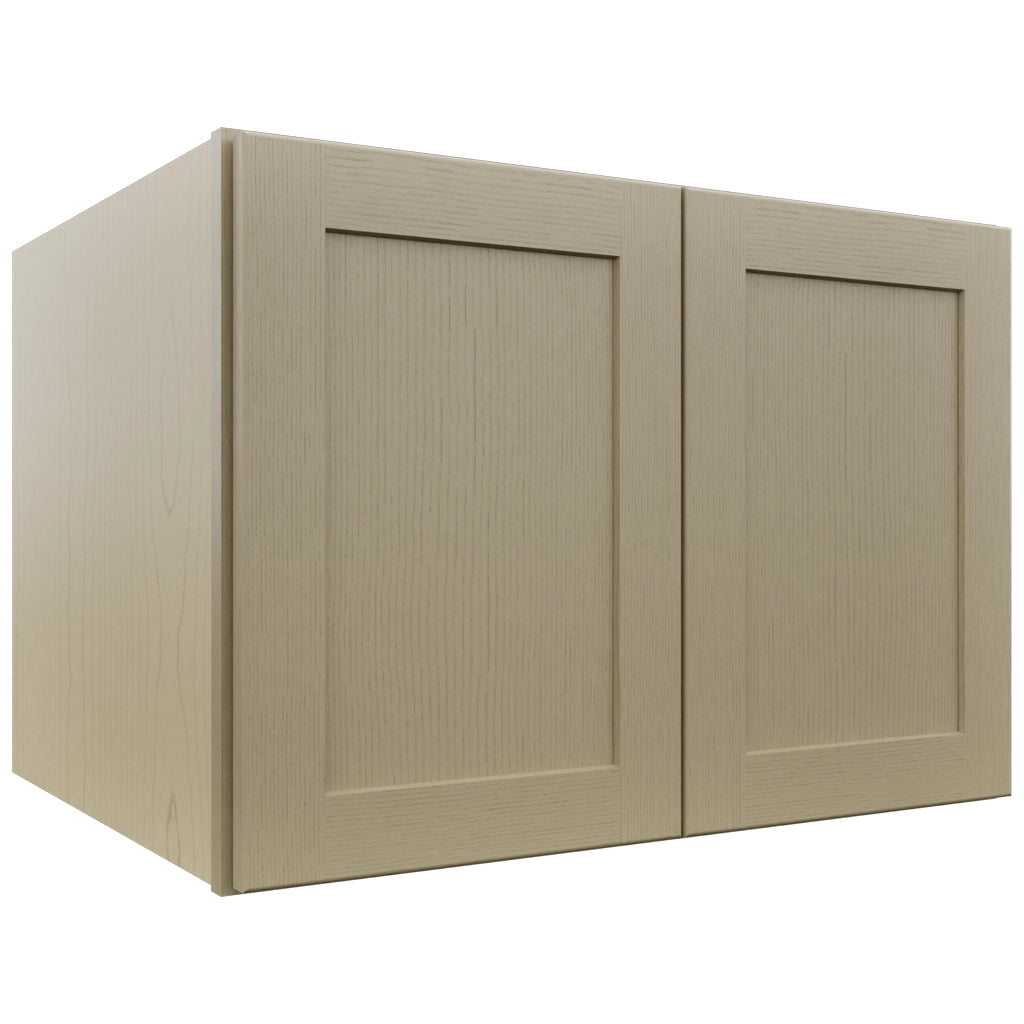 Fabuwood Galaxy Desert Oak W302124 Wall Deep Cabinet, Front View