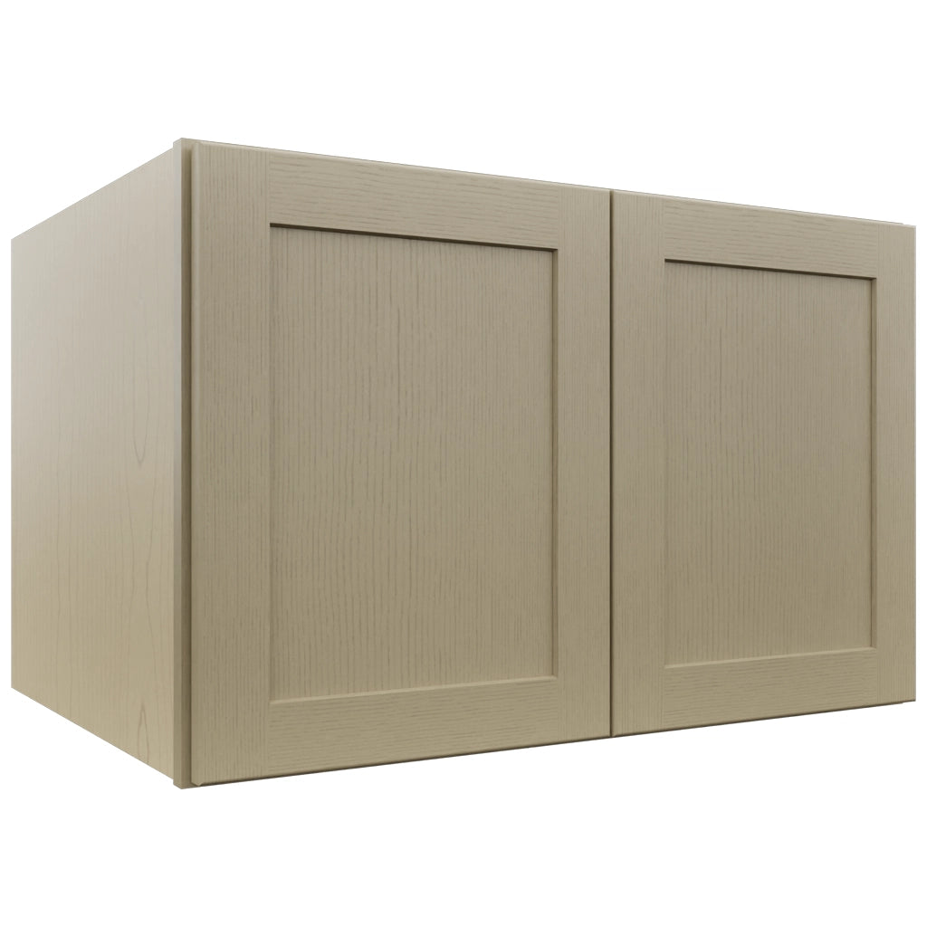 Fabuwood Galaxy Desert Oak W332124 Wall Deep Cabinet, Front View
