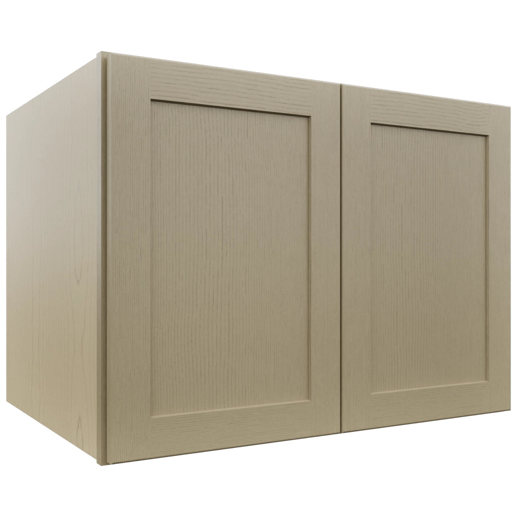 Fabuwood Galaxy Desert Oak W332424 Wall Deep Cabinet, Front View