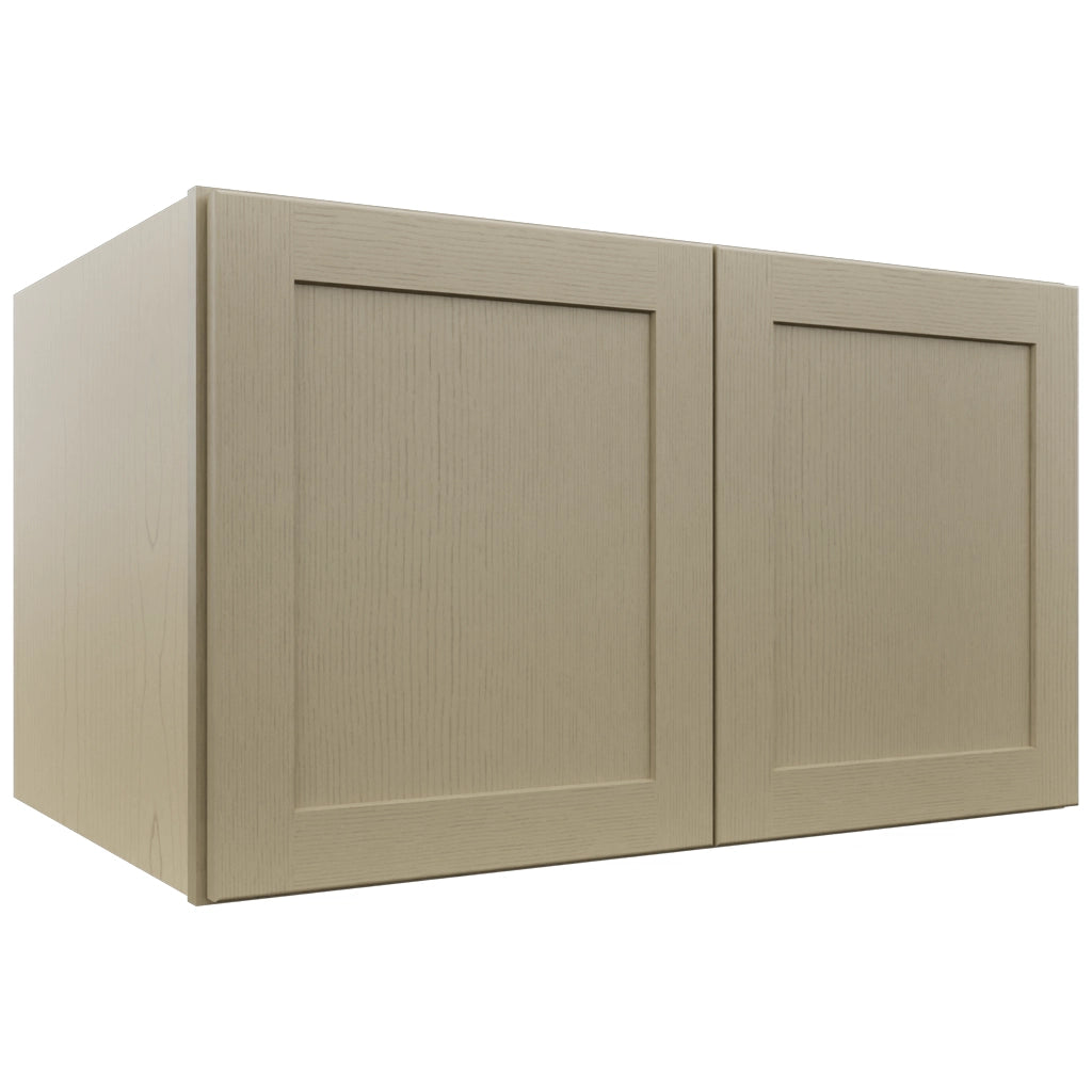 Fabuwood Galaxy Desert Oak W362124 Wall Deep Cabinet, Front View