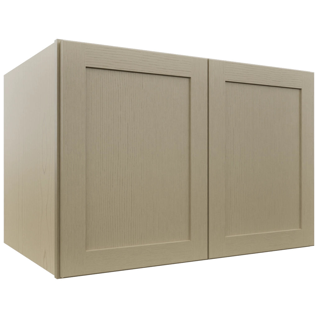 Fabuwood Galaxy Desert Oak W362424 Wall Deep Cabinet, Front View