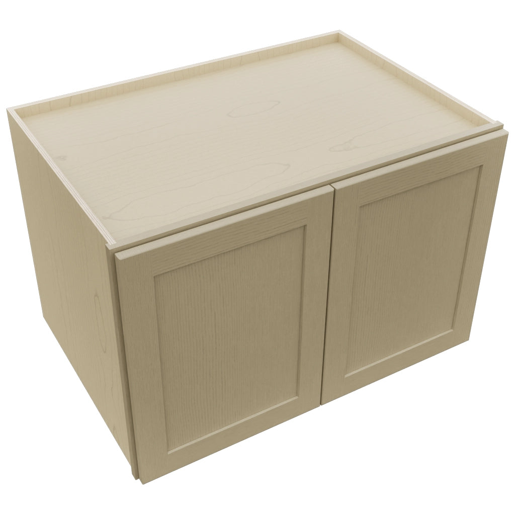 Fabuwood Galaxy Desert Oak W362424 Wall Deep Cabinet, Top View