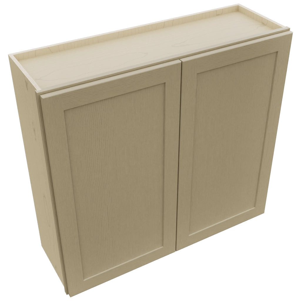 Fabuwood Galaxy Desert Oak W3936 Wall Standard Cabinet, Top View