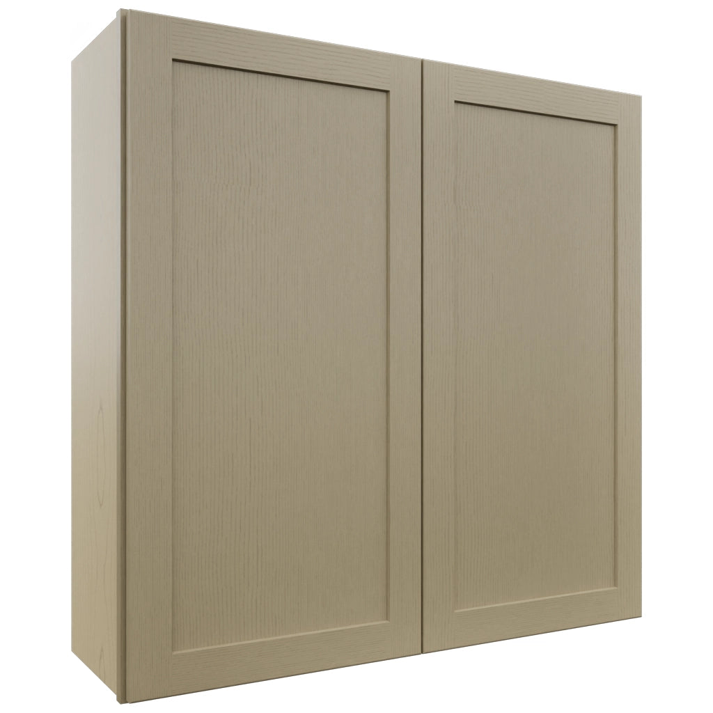 Fabuwood Galaxy Desert Oak W3939 Wall Standard Cabinet, Front View