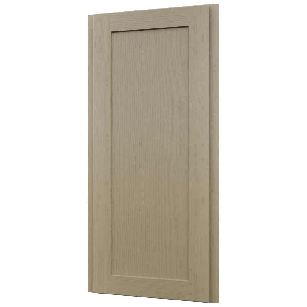 Fabuwood Galaxy Desert Oak WAE1236 Wall Angle End Cabinet, Front View
