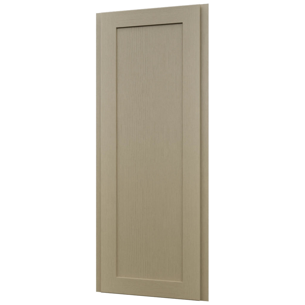 Fabuwood Galaxy Desert Oak WAE1242 Wall Angle End Cabinet, Front View