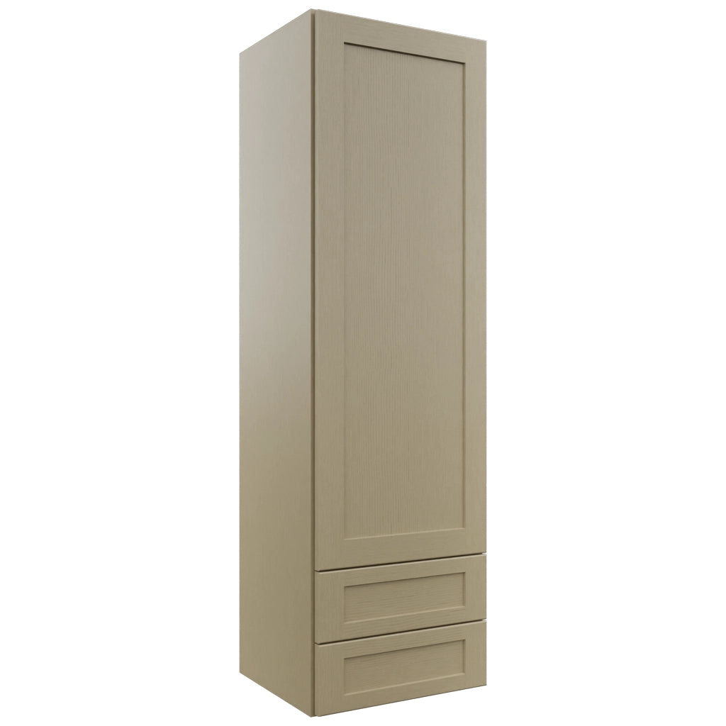 Fabuwood Galaxy Desert Oak WD1860 Wall Drawer Cabinet, Front View