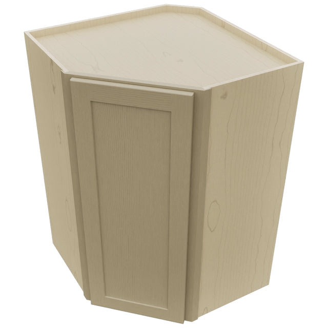 Fabuwood Galaxy Desert Oak WDC2739 Wall Corner Diagonal Cabinet, Top View