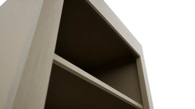 Fabuwood Galaxy Desert Oak WOS1839 Wall Open Shelf, Detail View