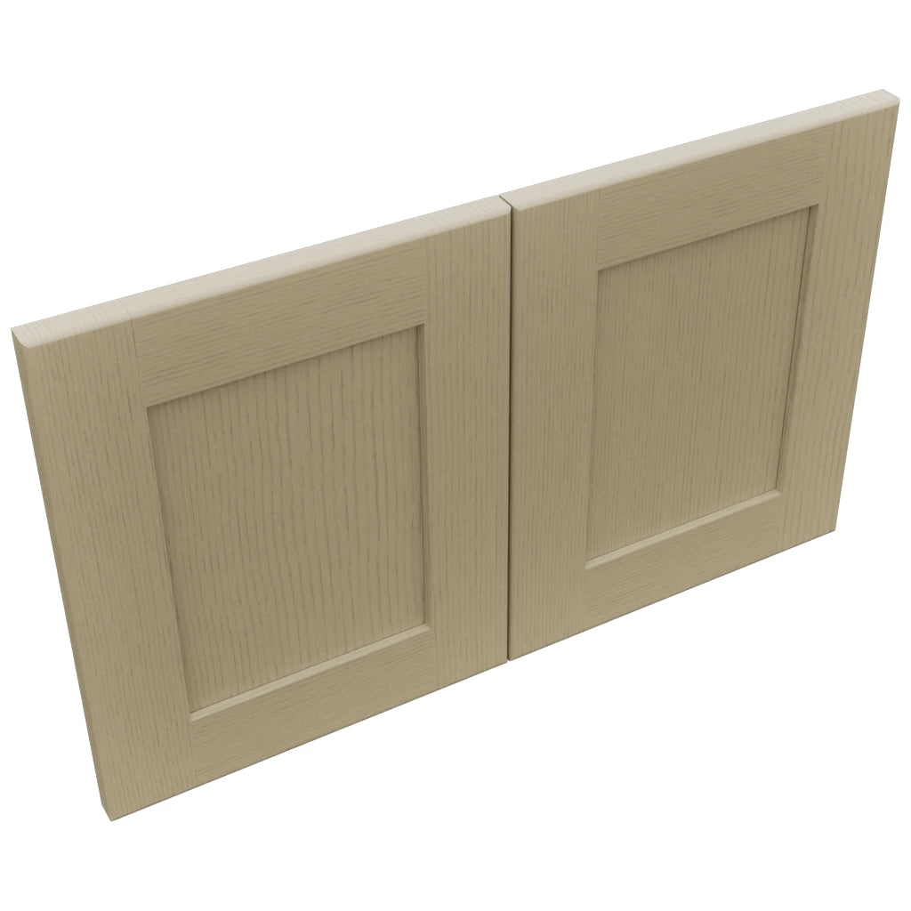 Fabuwood Galaxy Desert Oak WP-W1524D Panel, Top View