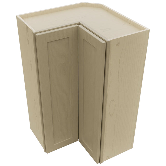 Fabuwood Galaxy Desert Oak WPC2439 Wall Corner Pie Cabinet, Top View
