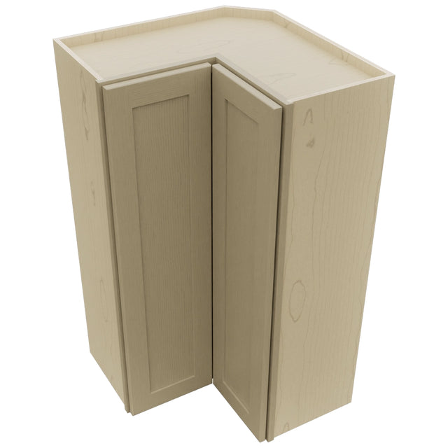Fabuwood Galaxy Desert Oak WPC2442 Wall Corner Pie Cabinet, Top View