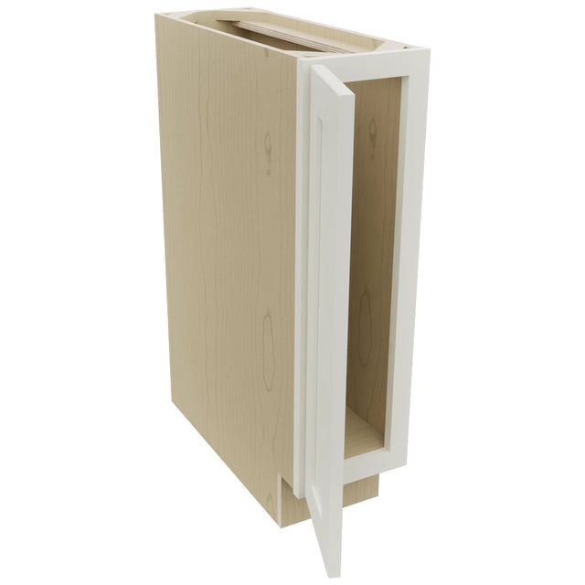 Fabuwood Galaxy Dove B09FD Base Full Door Cabinet, Open View