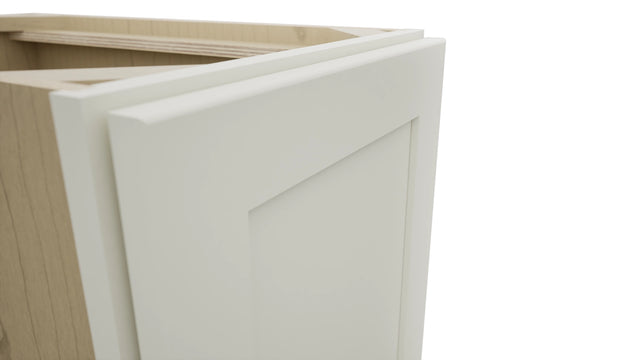 Fabuwood Galaxy Dove B15FD Base Full Door Cabinet, Detail View