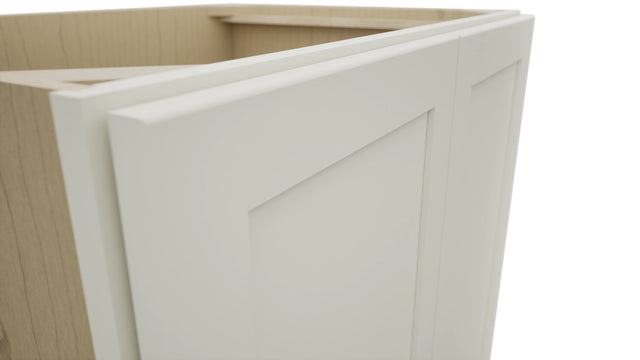 Fabuwood Galaxy Dove B33FD Base Full Door Cabinet, Detail View
