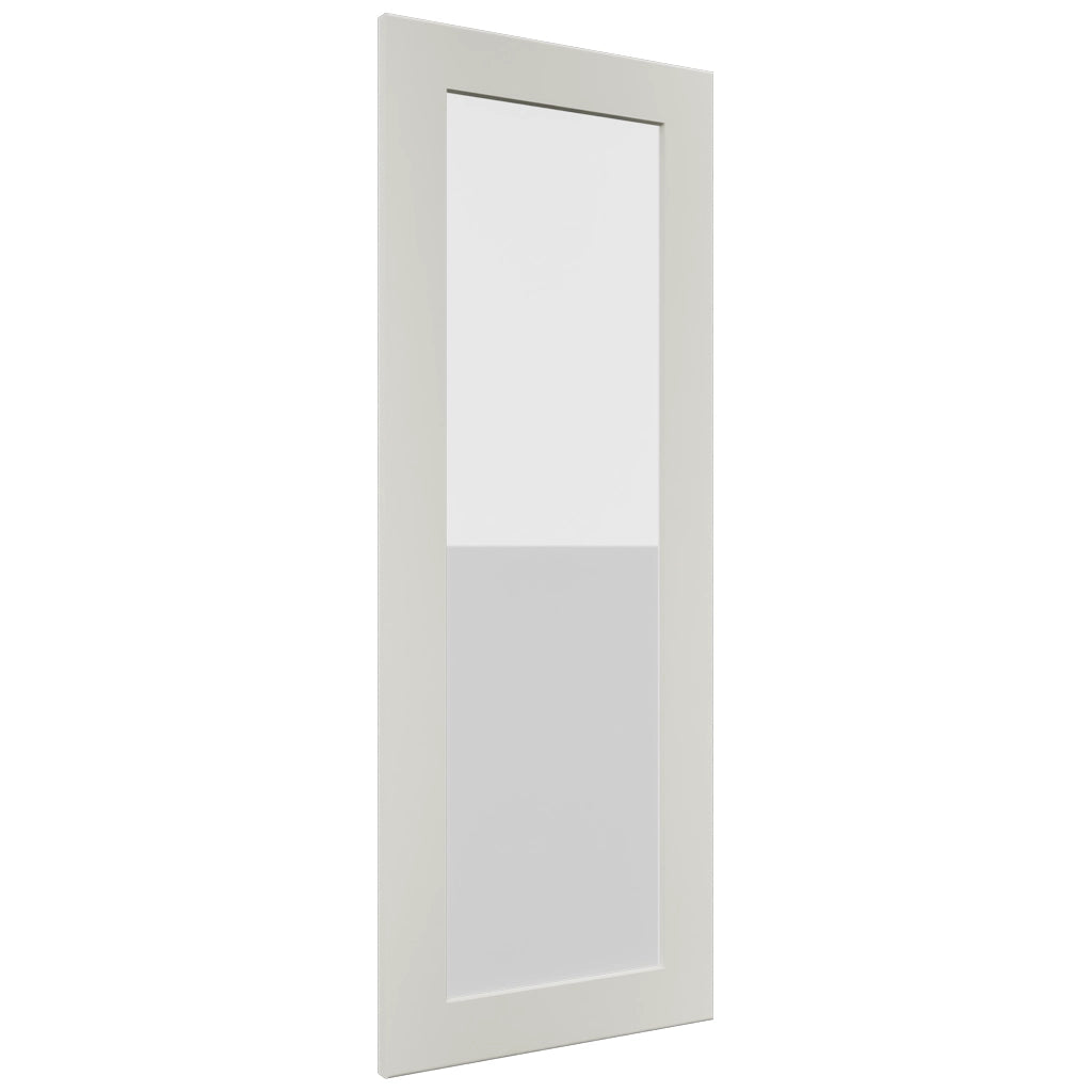 Fabuwood Galaxy Dove DS GDW1539 Wall Glass Door, Front View