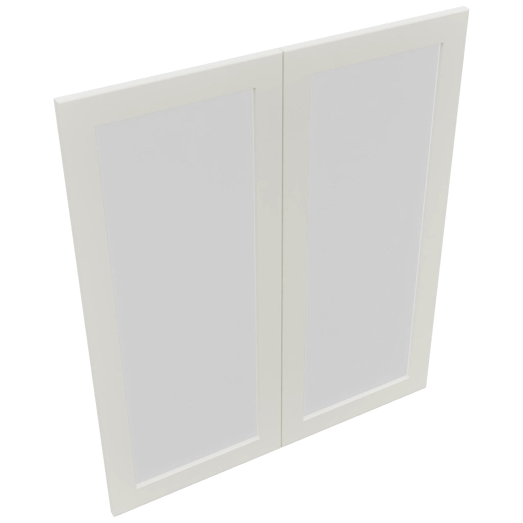 Fabuwood Galaxy Dove DS GDW3642 Wall Glass Door, Top View