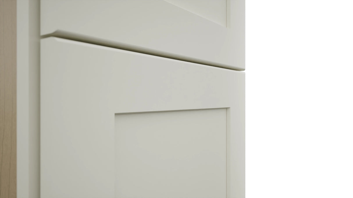 Fabuwood Galaxy Dove TP151293 Tall Pantry Cabinet, Detail View