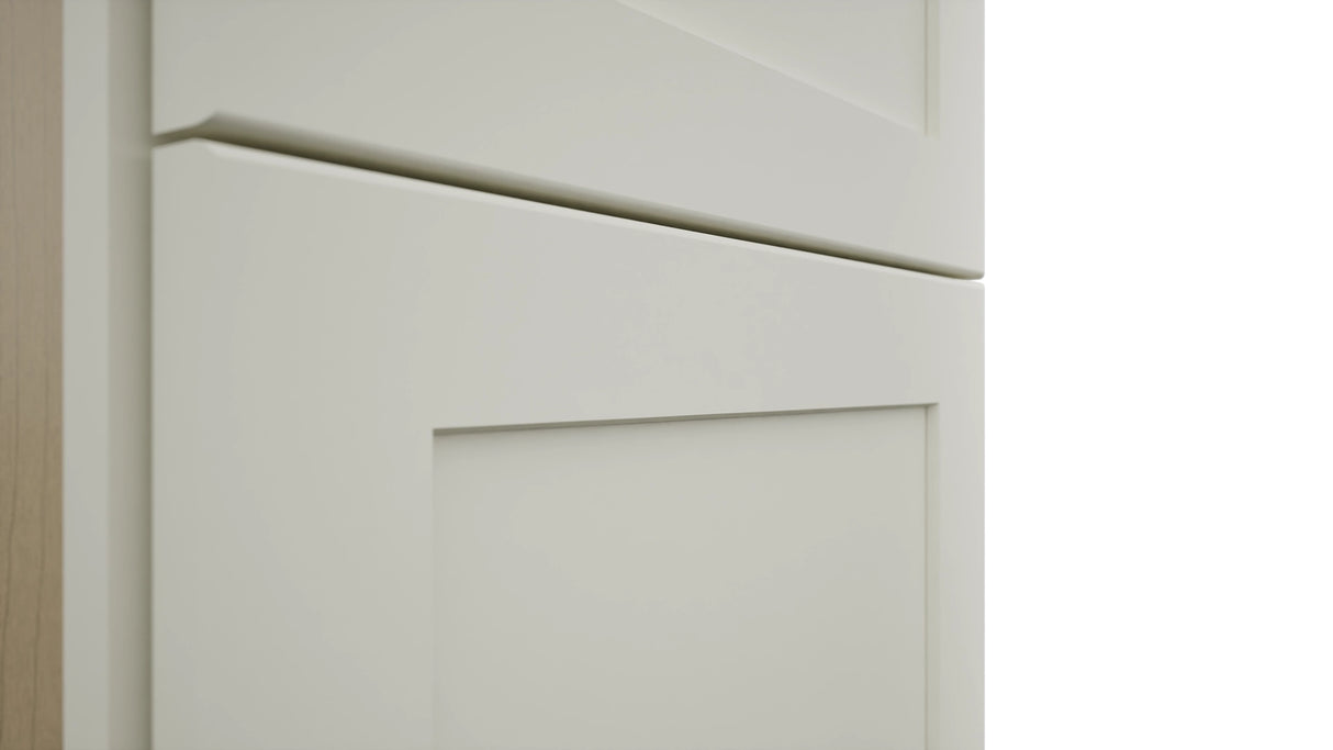 Fabuwood Galaxy Dove TP181293 Tall Pantry Cabinet, Detail View