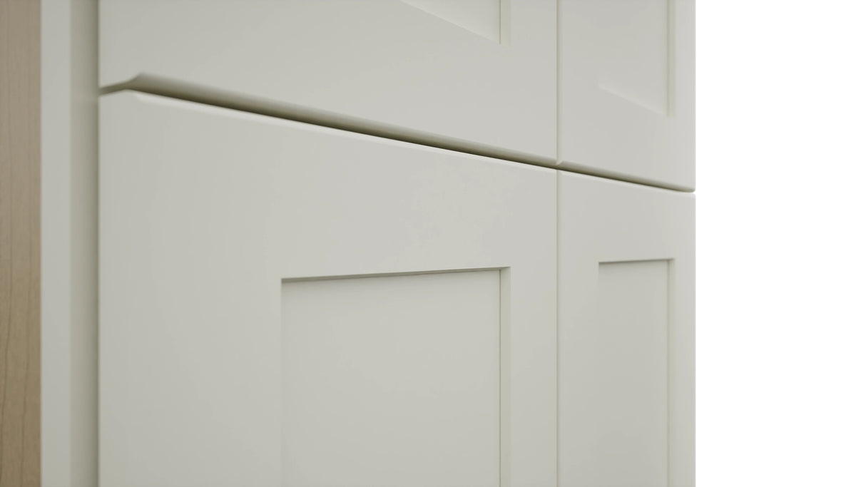 Fabuwood Galaxy Dove TP241293 Tall Pantry Cabinet, Detail View
