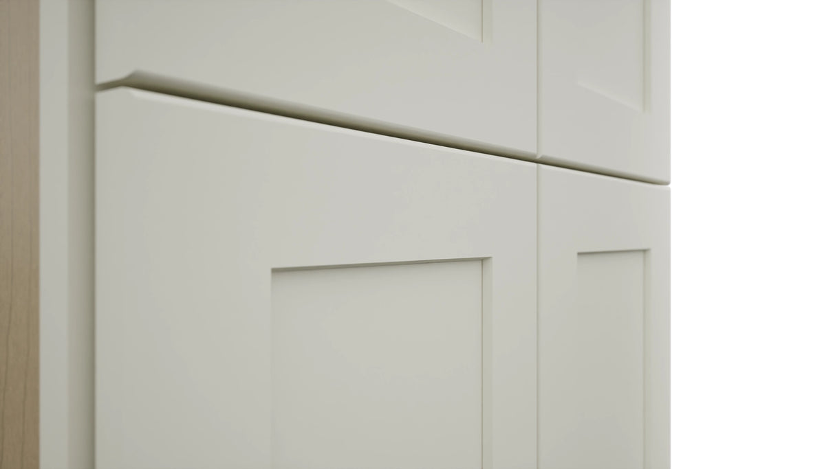 Fabuwood Galaxy Dove TP242493 Tall Pantry Cabinet, Detail View