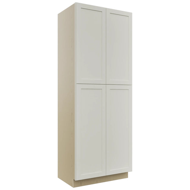 Fabuwood Galaxy Dove TP362496 Tall Pantry Cabinet, Front View