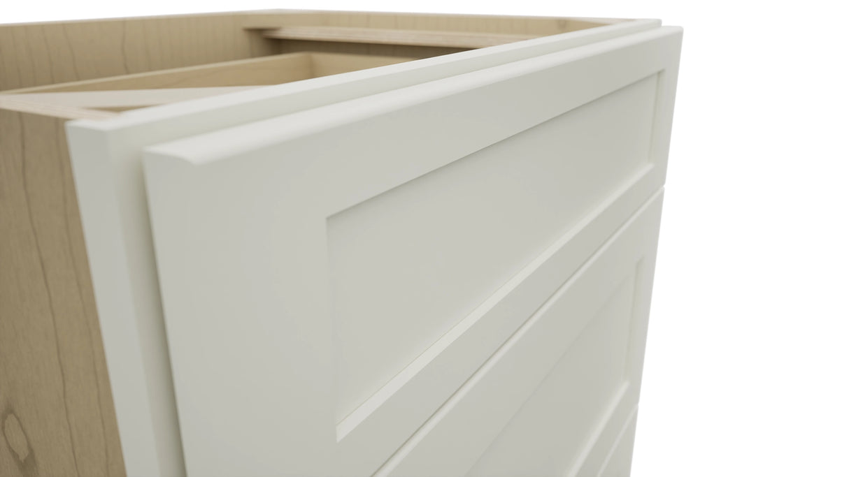 Fabuwood Galaxy Dove VDB27-34 Vanity Drawer Cabinet, Detail View