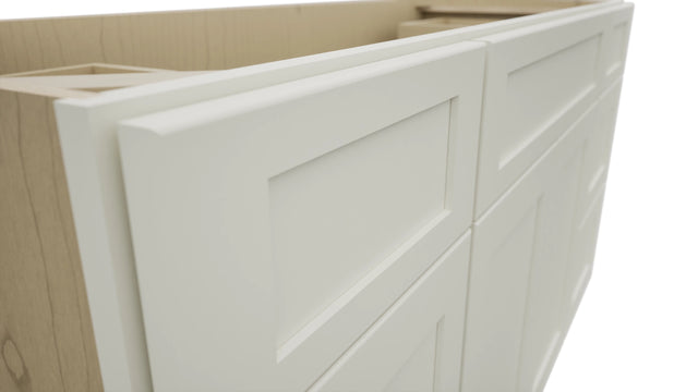 Fabuwood Galaxy Dove VSD60SINGLE Vanity Combo Cabinet, Detail View