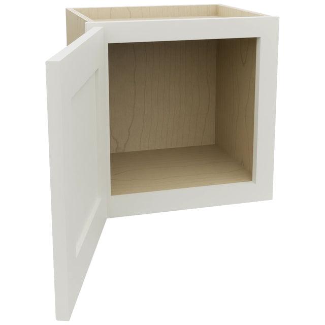 Fabuwood Galaxy Dove W1515 Wall Standard Cabinet, Open View