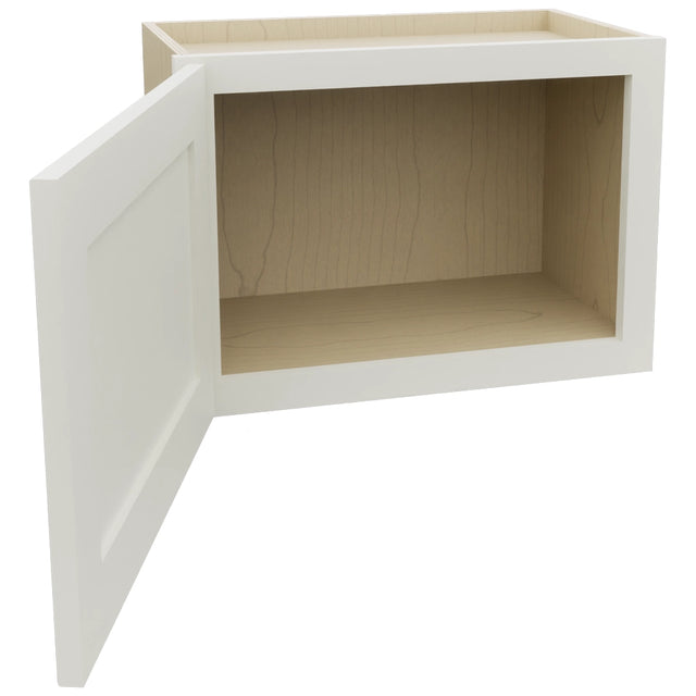 Fabuwood Galaxy Dove W2115 Wall Standard Cabinet, Open View