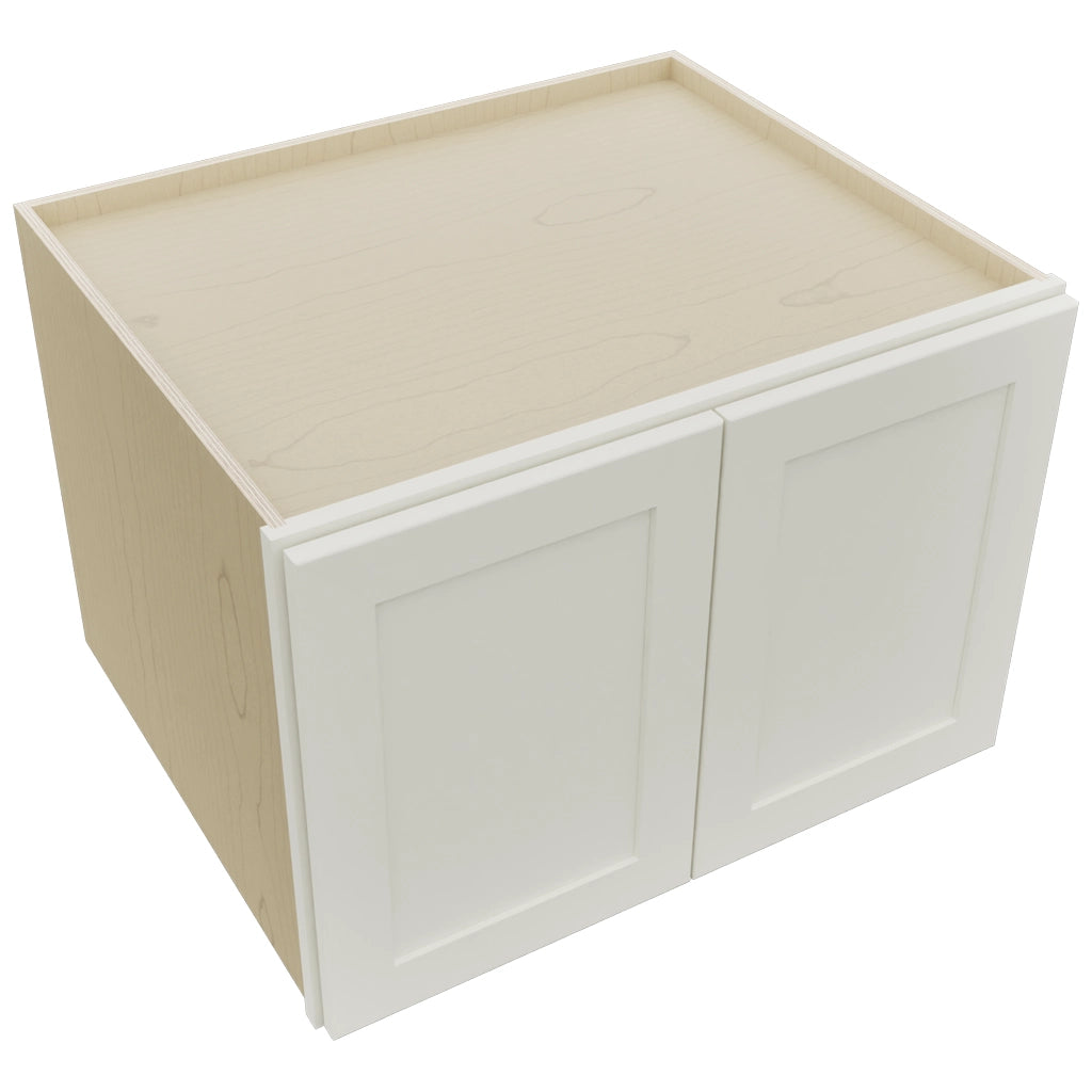 Fabuwood Galaxy Dove W302124 Wall Deep Cabinet, Top View