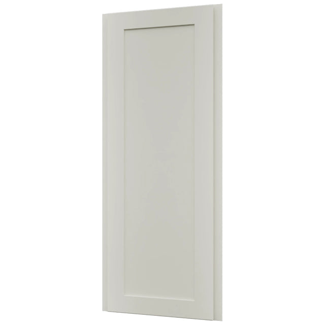 Fabuwood Galaxy Dove WAE1242 Wall Angle End Cabinet, Front View