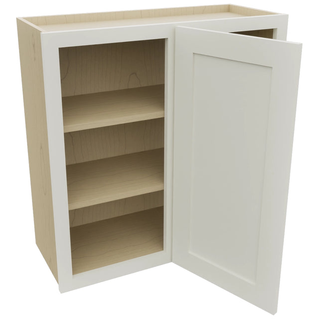 Fabuwood Galaxy Dove WBC3030 Wall Corner Blind Cabinet, Open View