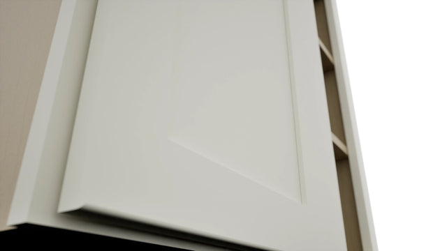 Fabuwood Galaxy Dove WBC3042 Wall Corner Blind Cabinet, Detail View