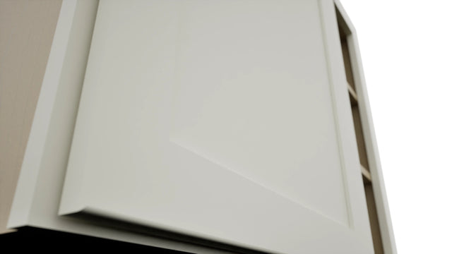 Fabuwood Galaxy Dove WBC3630 Wall Corner Blind Cabinet, Detail View