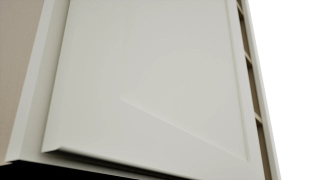Fabuwood Galaxy Dove WBC3642 Wall Corner Blind Cabinet, Detail View