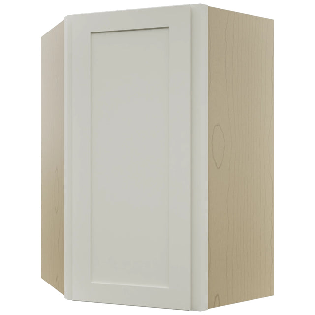 Fabuwood Galaxy Dove WDC2436 Wall Corner Diagonal Cabinet, Front View