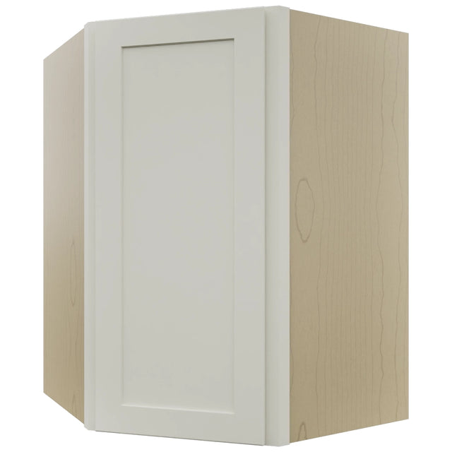 Fabuwood Galaxy Dove WDC2736 Wall Corner Diagonal Cabinet, Front View