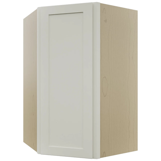 Fabuwood Galaxy Dove WDC2742 Wall Corner Diagonal Cabinet, Front View
