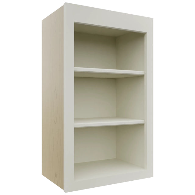 Fabuwood Galaxy Dove WOS1830 Wall Open Shelf, Front View
